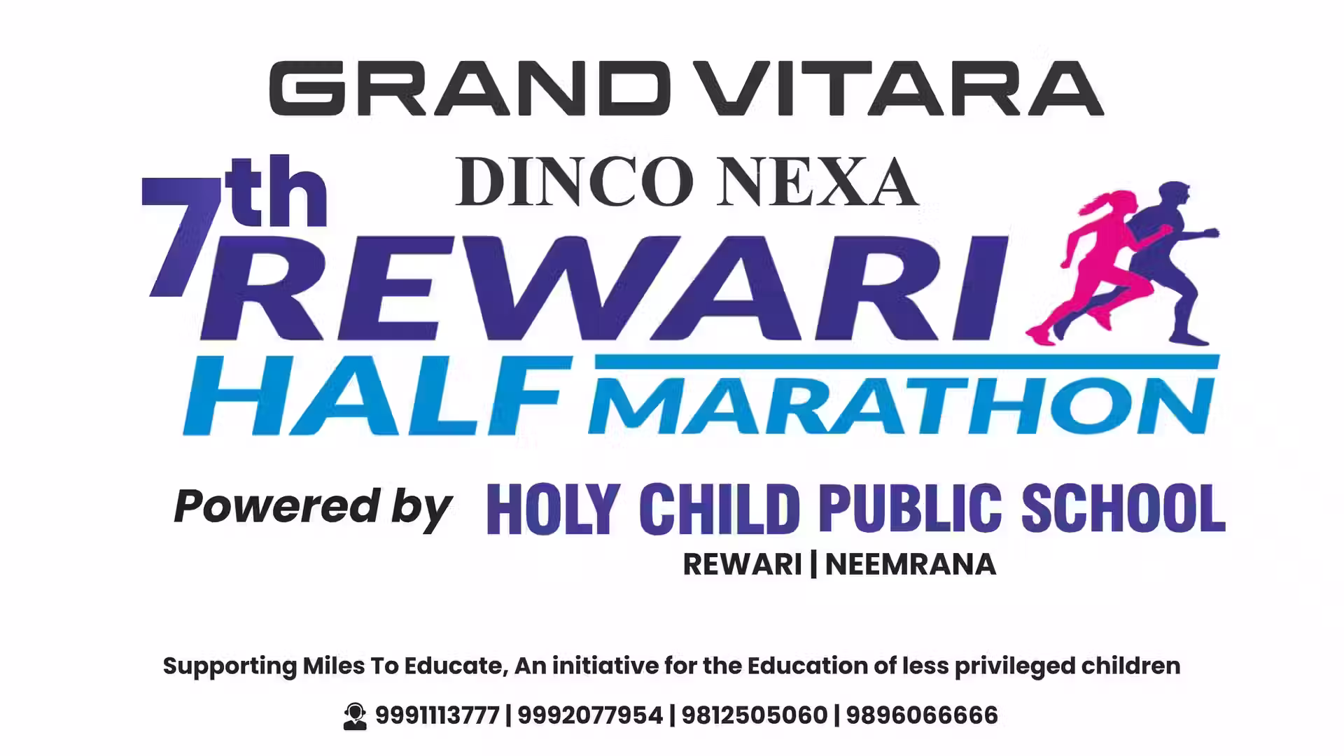 Grand Vitara Dinco Nexa Rewari Half Marathon 2025