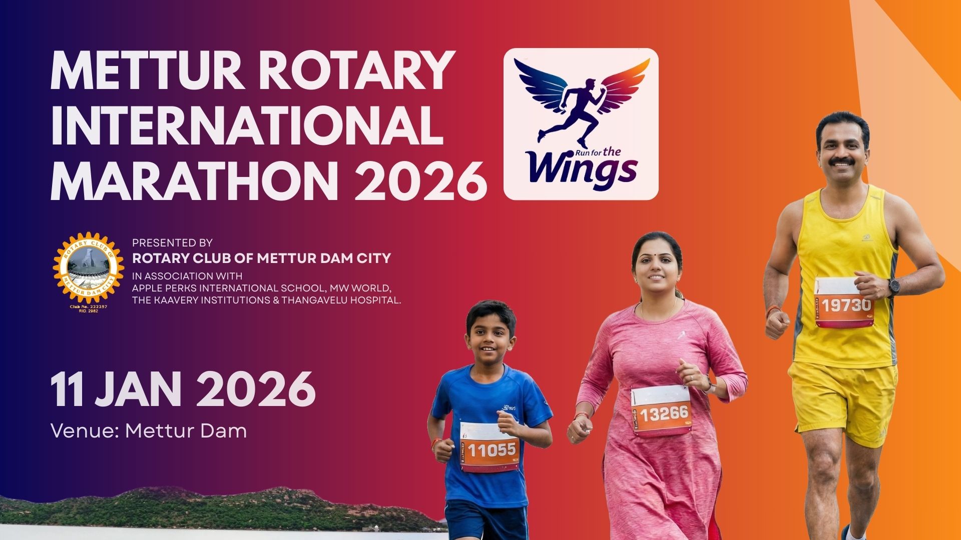 METTUR ROTARY INTERNATIONAL MARATHON 2026