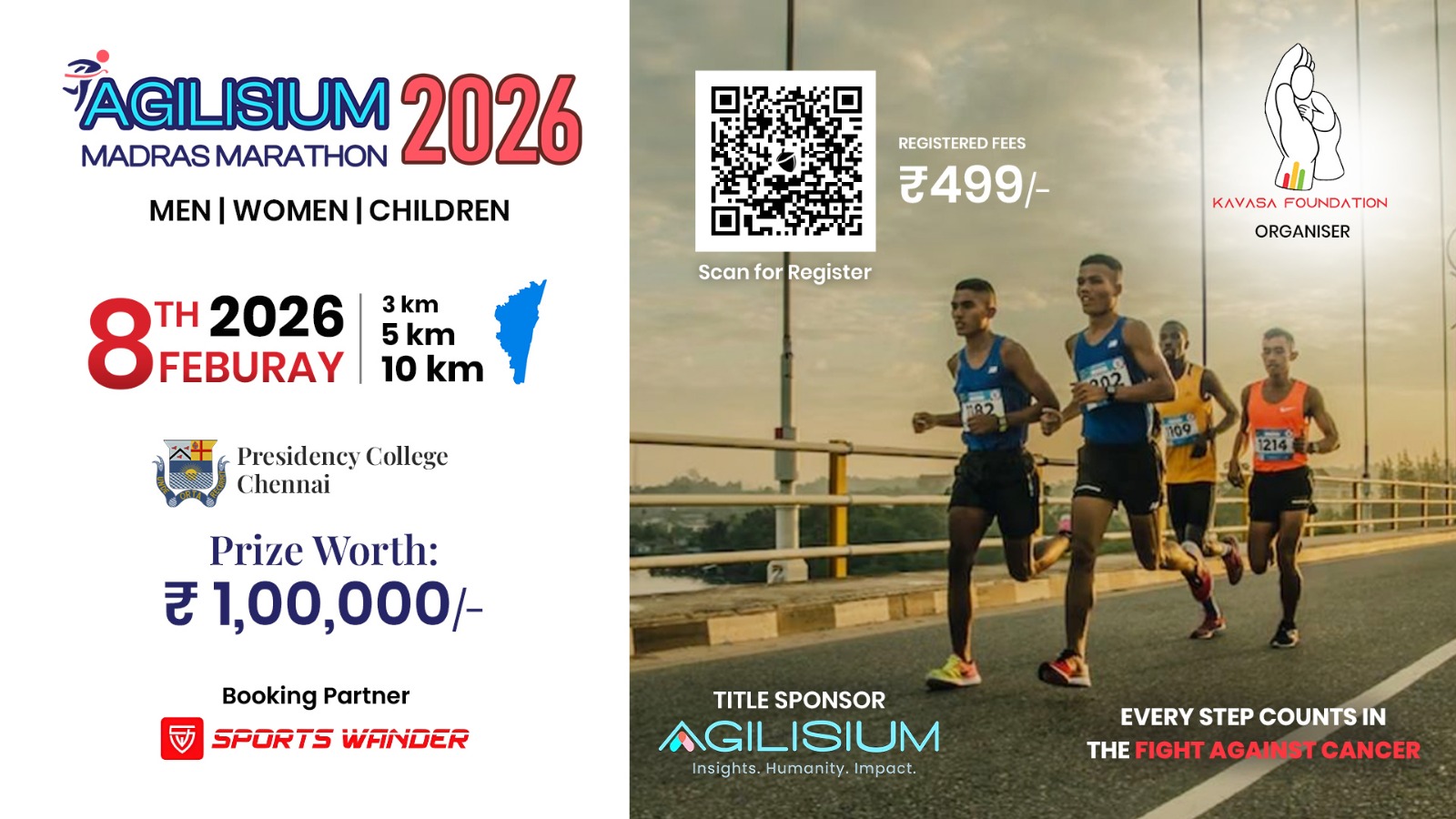AGILISIUM MADRAS MARATHON 2026