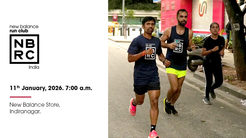 NEW BALANCE RUN CLUB- NEW YEAR 5K- BENGALURU