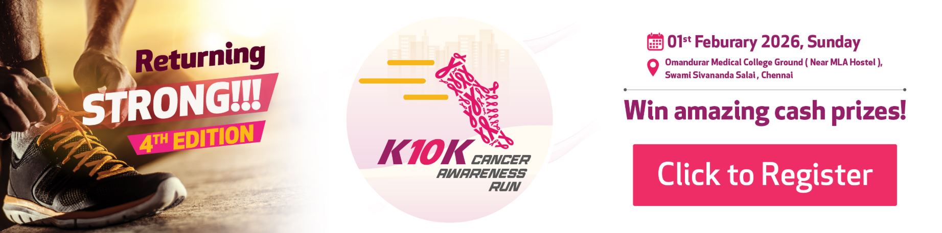 K10K Cancer Awareness Run 2026