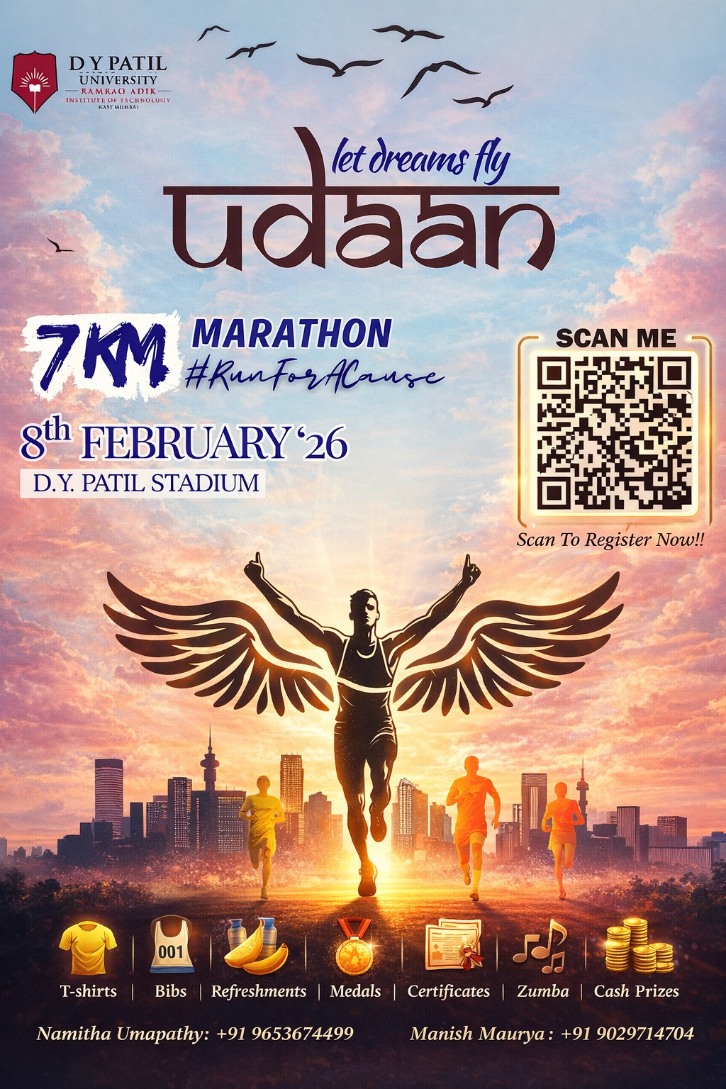 UDAAN 2026: Run For A Cause | 8th Edition Charity Marathon