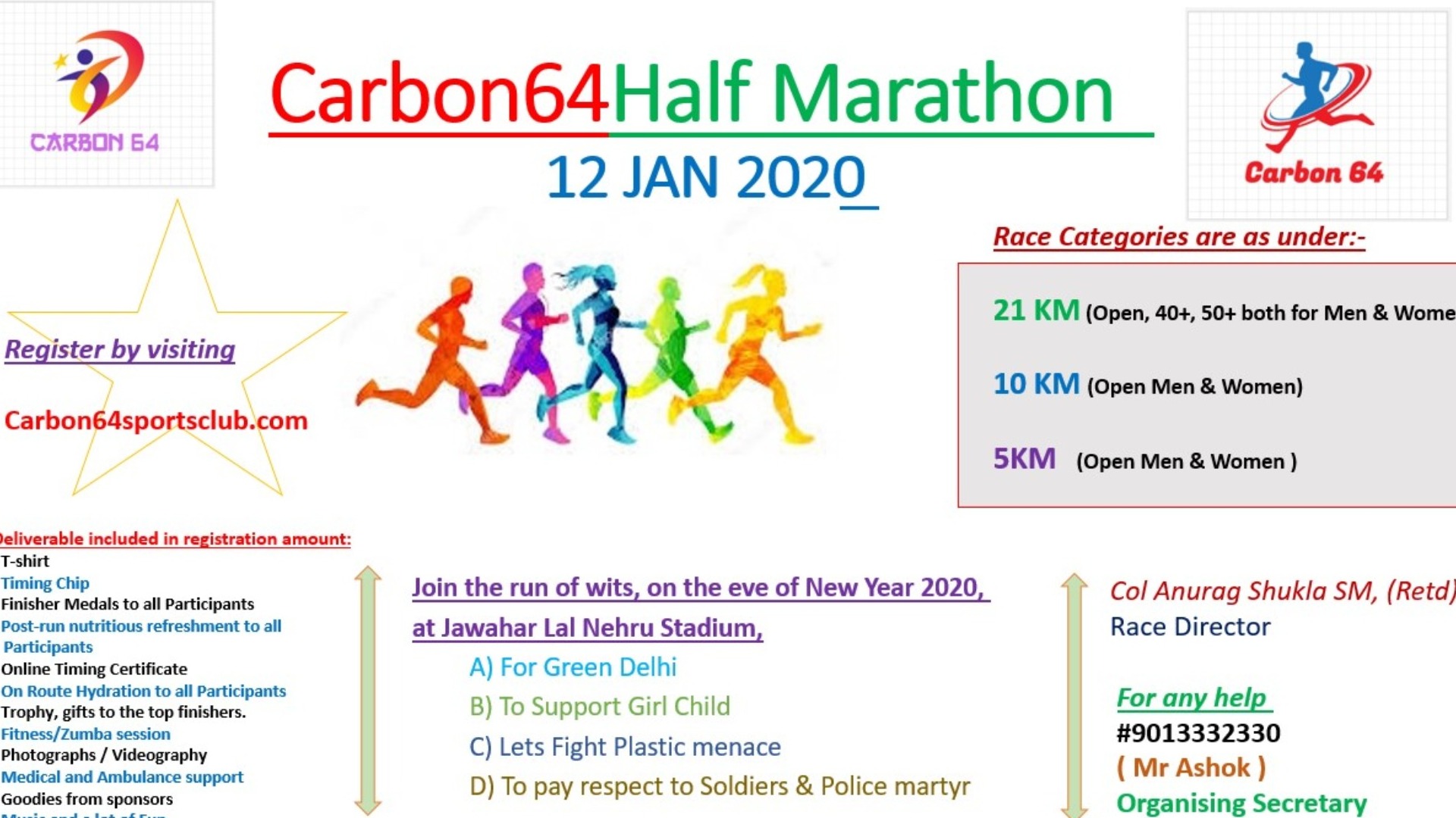 Carbon64 Half marathon