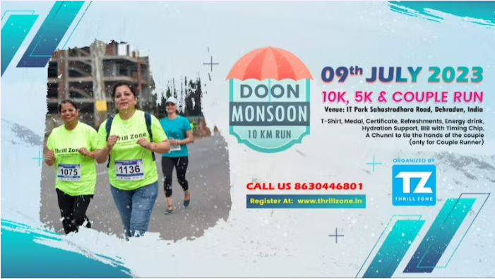 Doon Monsoon 10K Run 2023 (3rd Edition)