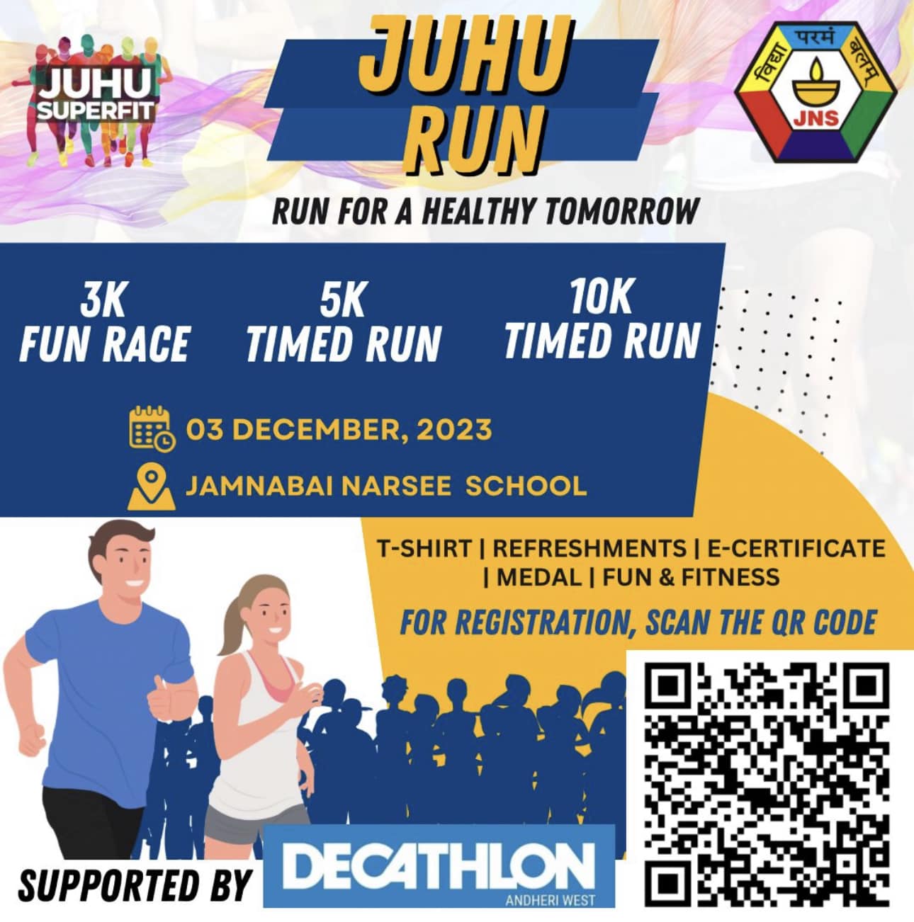 JUHU RUN FOR A HEALTHY TOMORROW