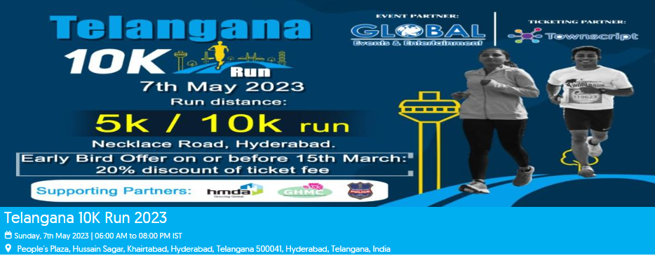 Telangana 10K Run 2023