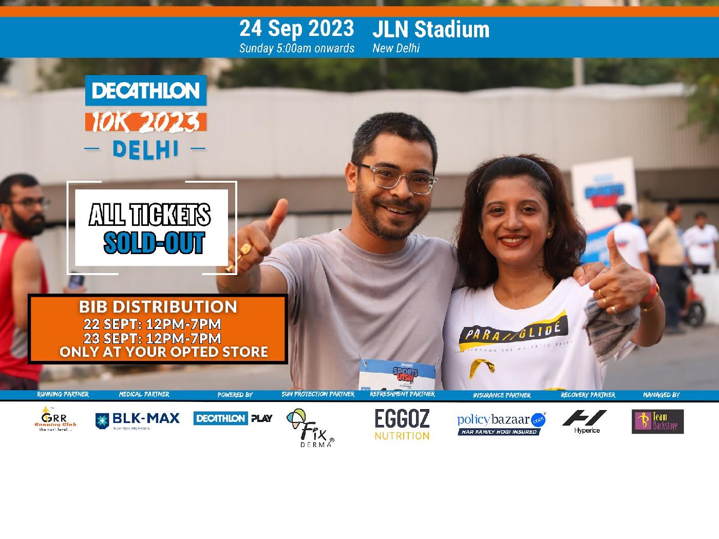 Decathlon 10K 2023 Delhi #MakeSportYours