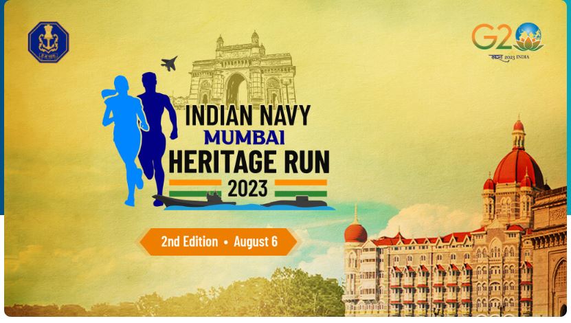 INDIAN NAVY MUMBAI HERITAGE RUN 2023