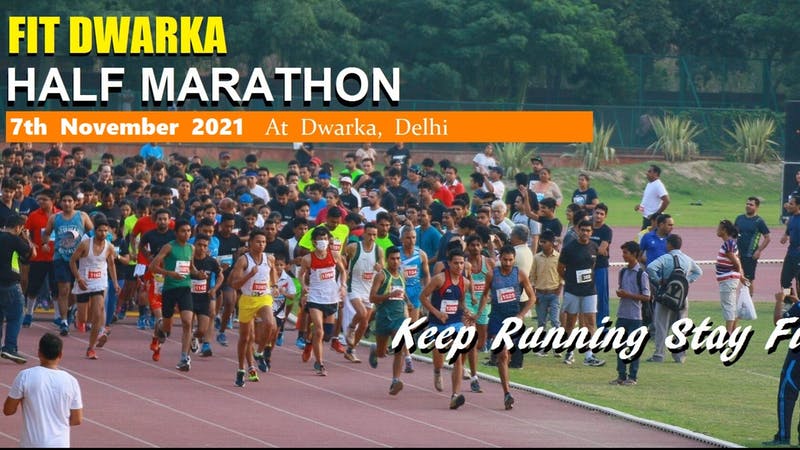 FIT DWARKA HALF MARATHON