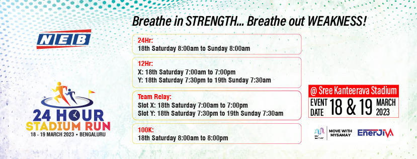 24H Bengaluru Stadium Run