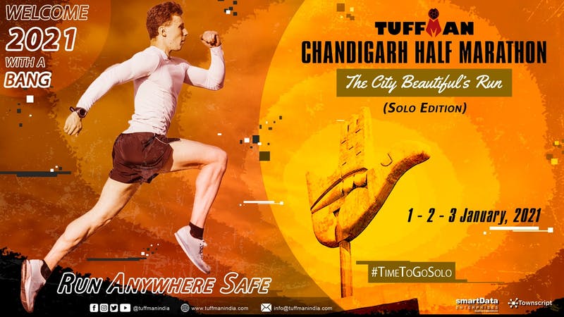 Tuffman Chandigarh half Marathon 2021 Virtual