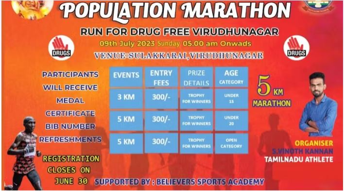 POPULATION MARATHON 2023