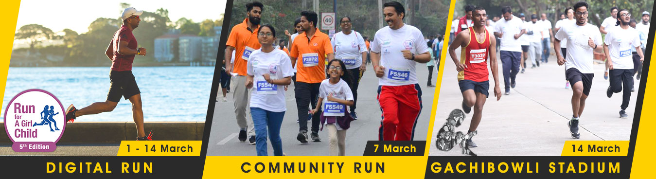 Community Run -Run For a Girl Child 2021  Virtual