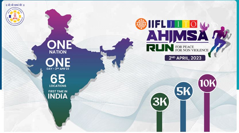 IIFL JITO AHIMSA RUN VIJAYAWADA