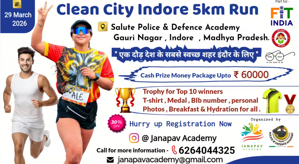 Clean City Indore 5 km Run