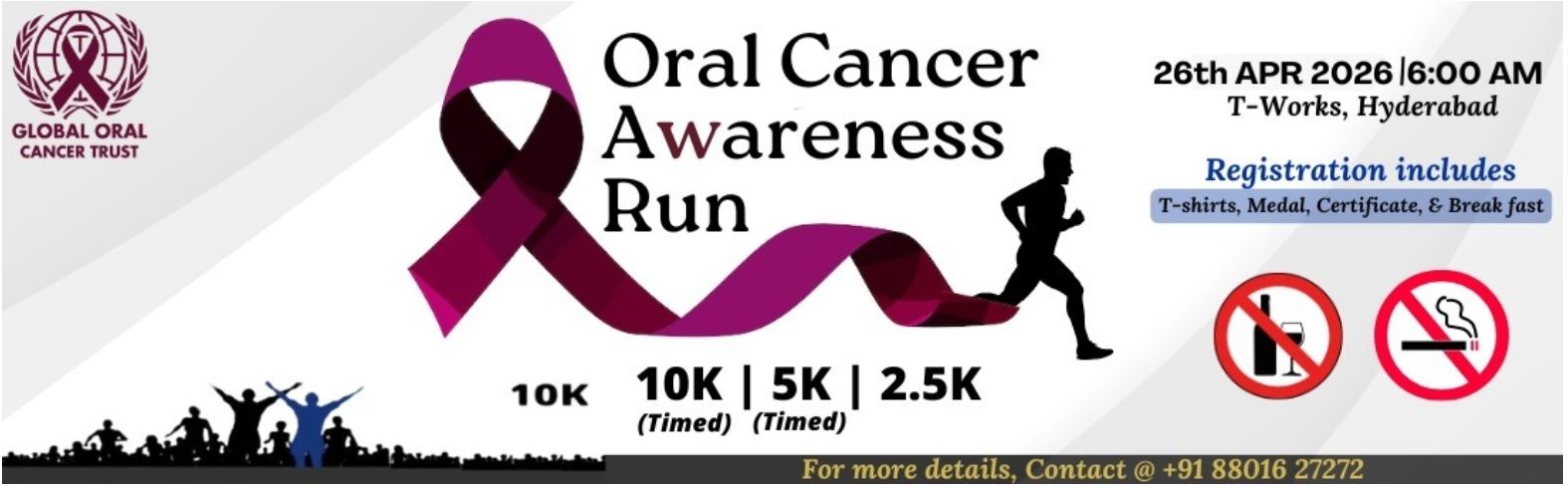 Oral Cancer Awareness Run 2026