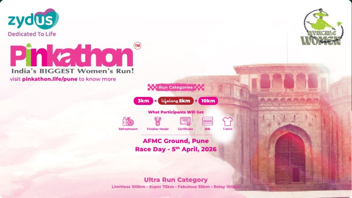 ZYDUS PINKATHON PUNE WITH INVINCIBLE WOMEN'S RUN 2026