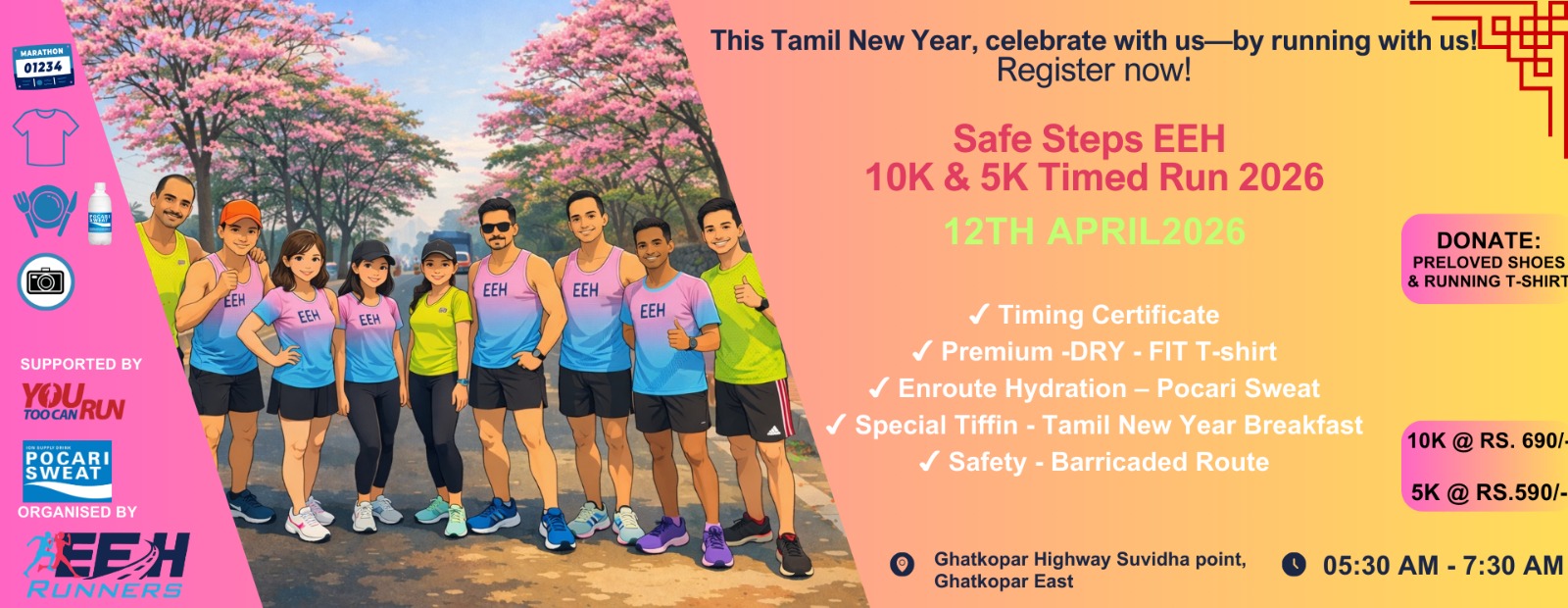 Safe Steps EEH Run 2026