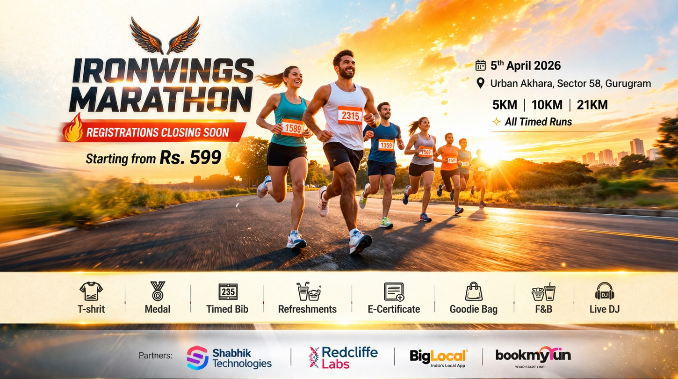 IRONWINGS MARATHON GURUGRAM