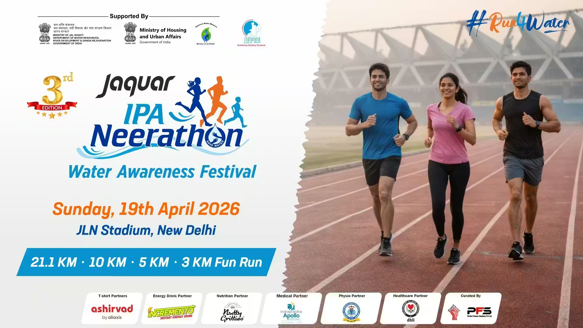 3rd Jaquar IPA Neerathon Delhi