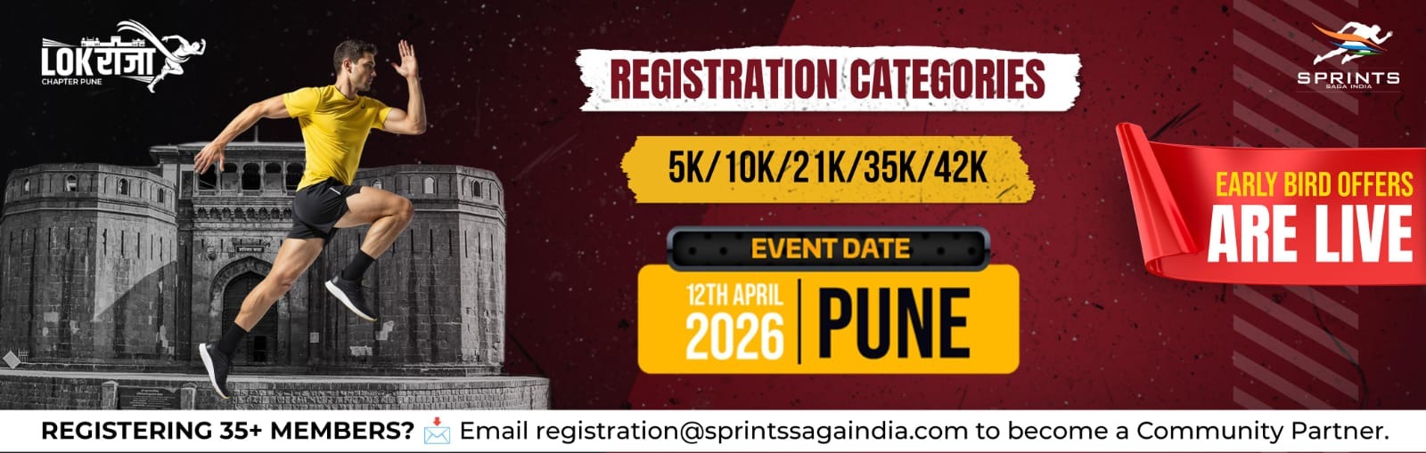 LOKRAJA MARATHON 2026 - CHAPTER PUNE