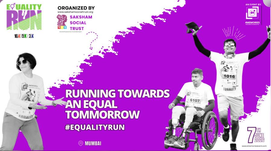 EQUALITY RUN RUNNING TOWARDS AN EQUAL TOMORROW