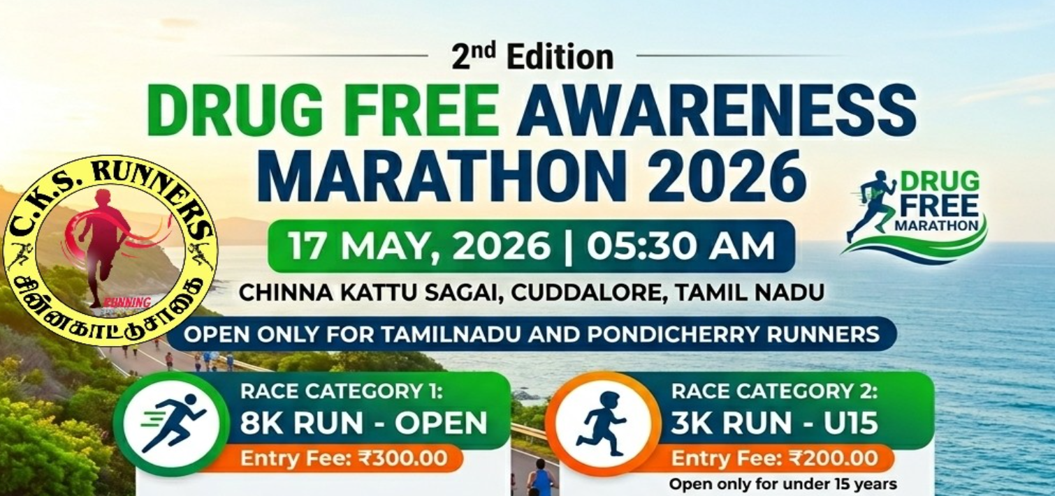2nd Drug Free Awareness Marathon 2026