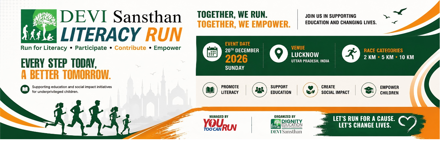 DEVI Sansthan LITERACY RUN