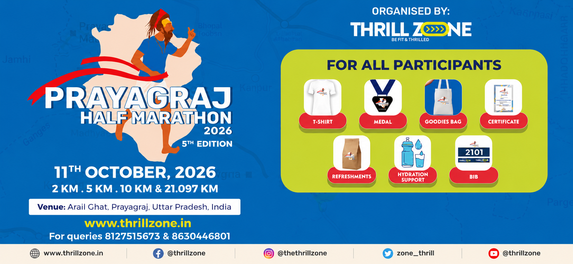 Prayagraj Half Marathon 2026 - 5th Edition