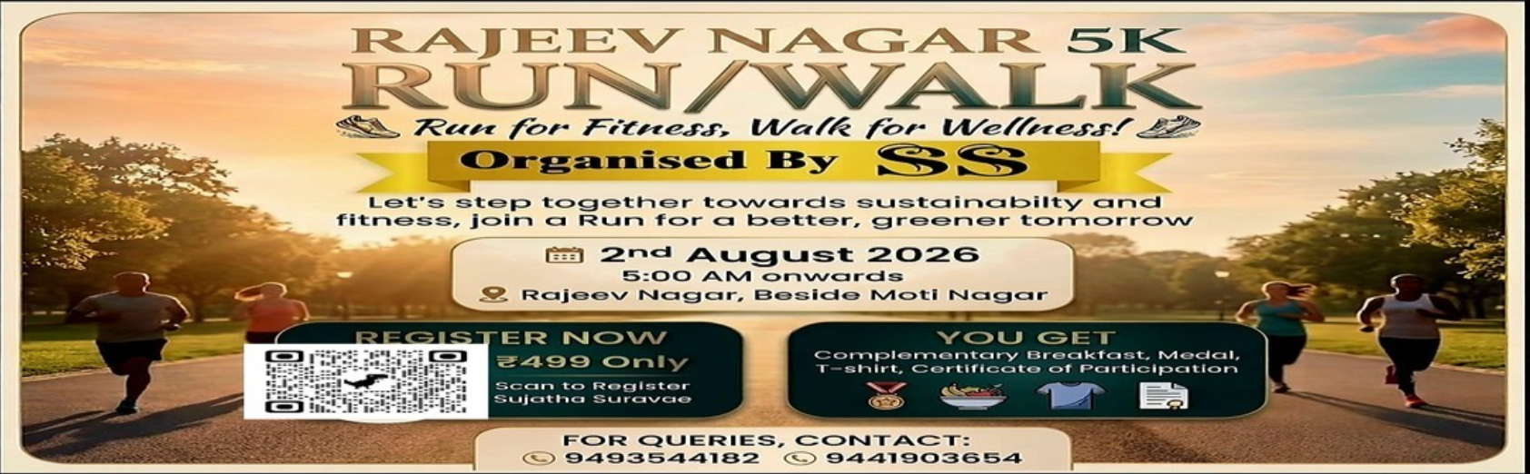 Rajeev Nagar 1st 5K Run/Walk 2026