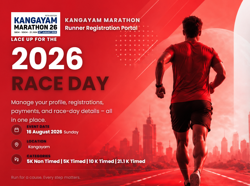 KANGAYAM MARATHON - 2026