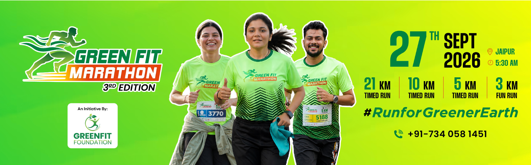 GREEN FIT MARATHON 2026 (3rd Edition)
