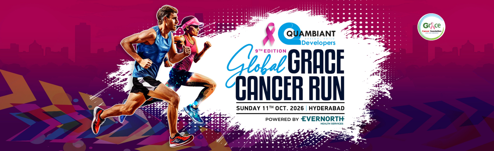 Global Grace Cancer Run 2026 - Hyderabad
