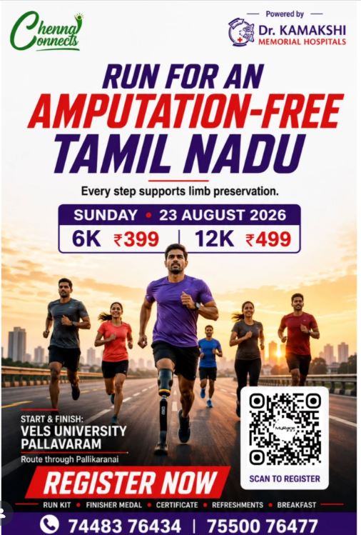 Run for Amputation Free Tamil Nadu 2026