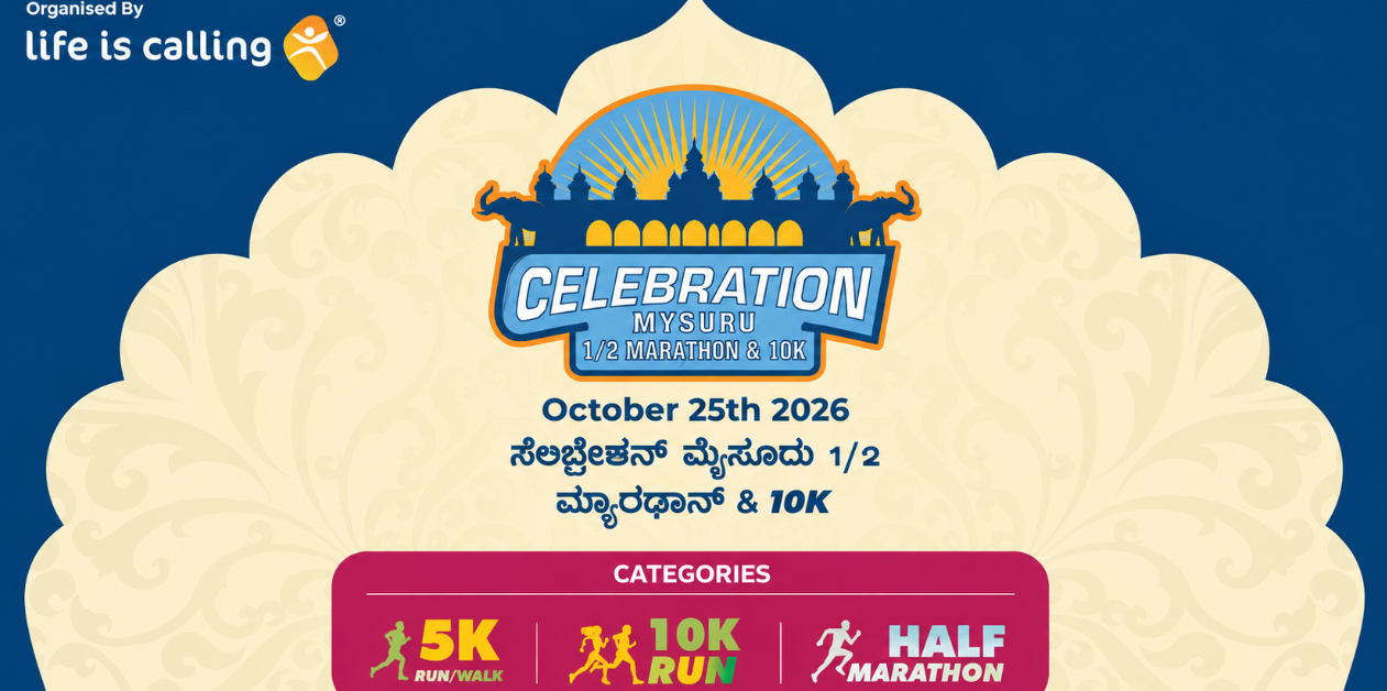 Celebration Mysuru 1/2 Marathon and 10k 2026