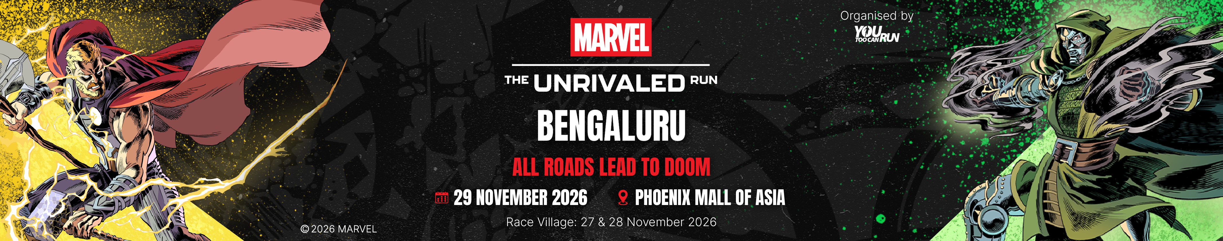 MARVEL THE UNRIVALED RUN BENGALURU