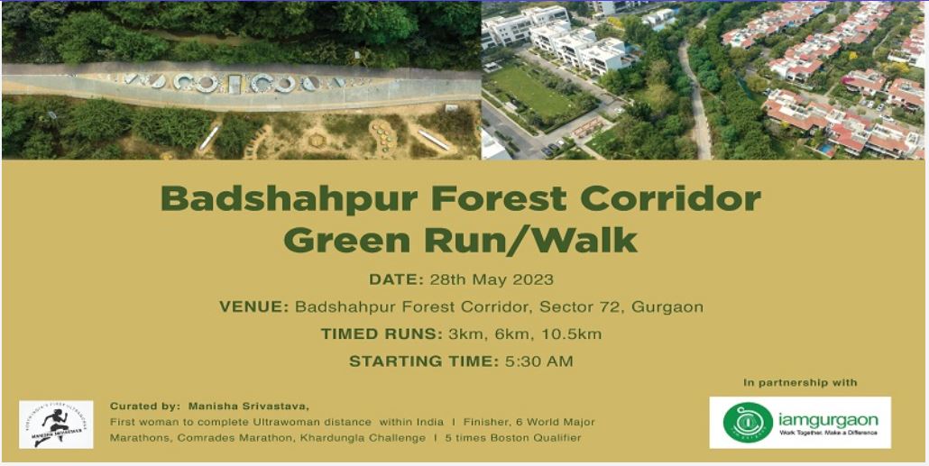Badshahpur Forest Corridor Green Run/Walk 2023