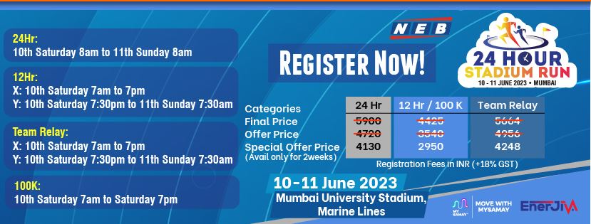 24H Mumbai Stadium Run